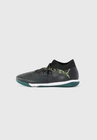 FUTURE 8 MATCH IT - Chaussures de football en salle - black/fizzy light/green terrain