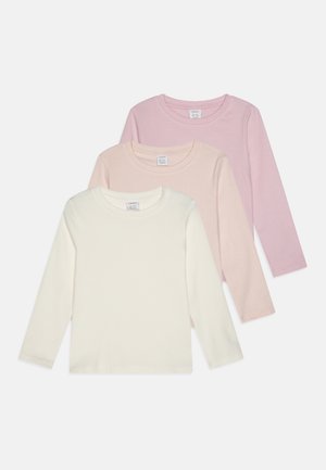 3 PACK - Ilgarankovis viršutinės dalies drabužis - light pink