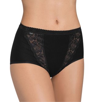 SLOGGI SLIP - CHIC, MAXI, 4ER PACK, - Panties - schwarz