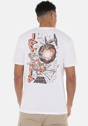 Star Wars STAR WARS SHIP FIGHTS - Print T-shirt - white