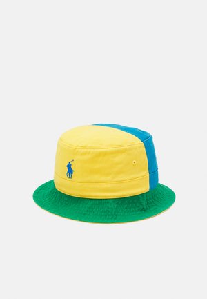 COLOR-BLOCKED CHINO BUCKET HAT - Cappello - pacific royal/yellowfin/multi