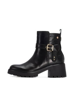 Botines de tacón - black