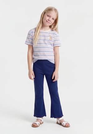 Friboo, SET - Tajice-hlače - dark blue/ pink