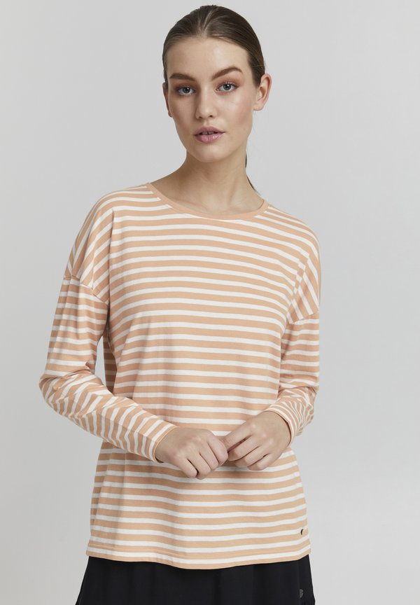 OXStefka - Long sleeved top - mahogany rose
