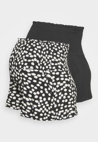 2 PACK - Šortky - black/white