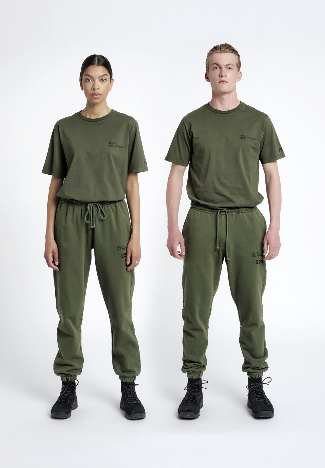 HALO Pantaloni sportivi - olive night/oliva - Zalando.it