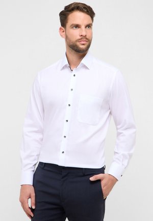 UNIFARBEN COMFORT FIT - Skjorter - weiß