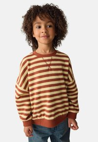 Unselected, yellow/brown stripe