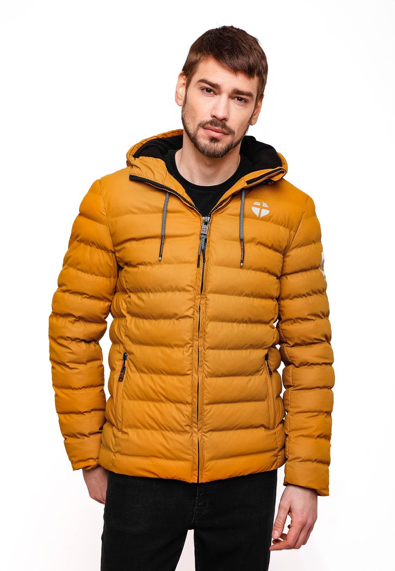 STONE HARBOUR ZAHAROO - Winter jacket - ocher brown/ochre - Zalando.ie