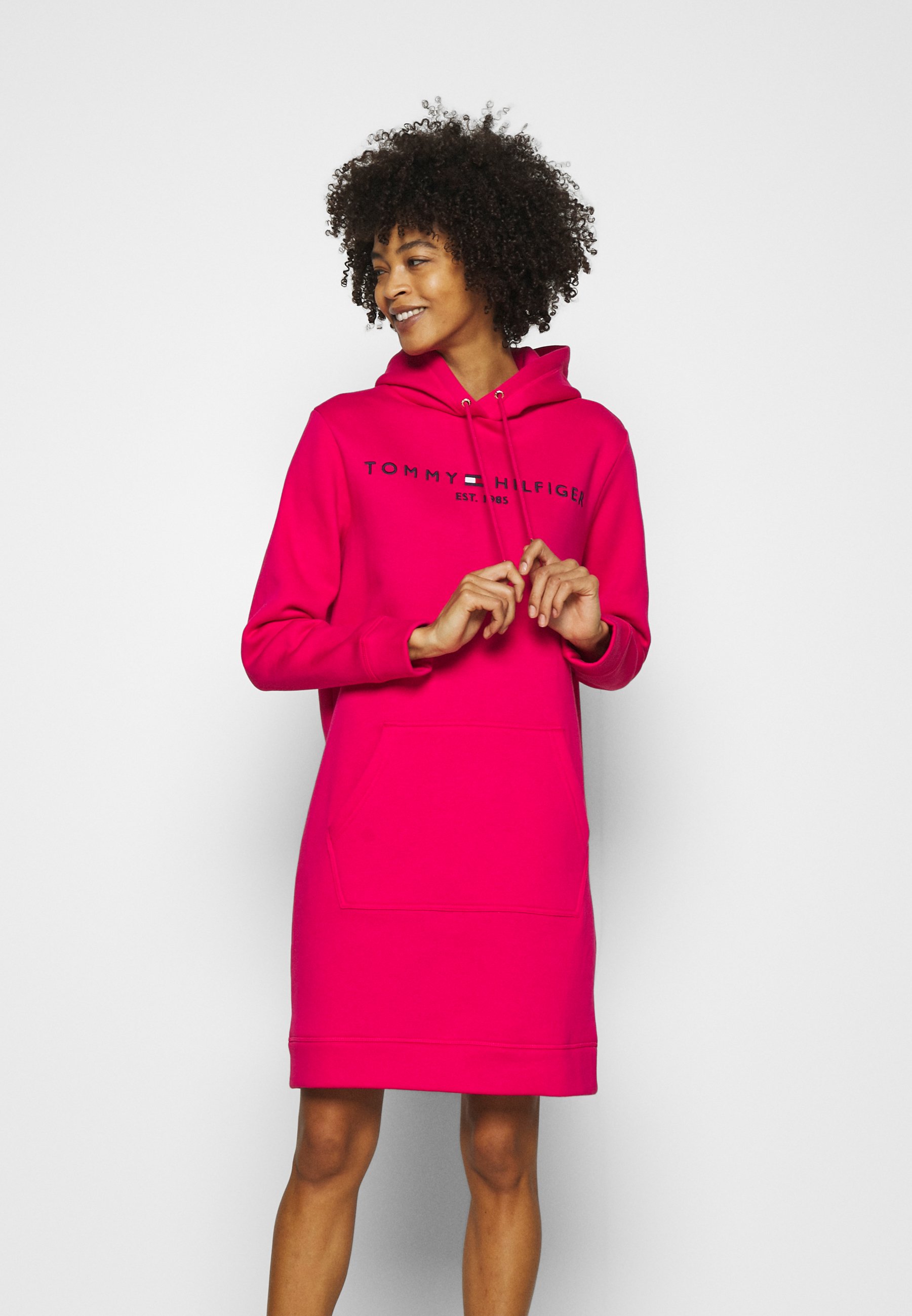 Tommy Hilfiger REGULAR - Day dress - bright jewel/pink