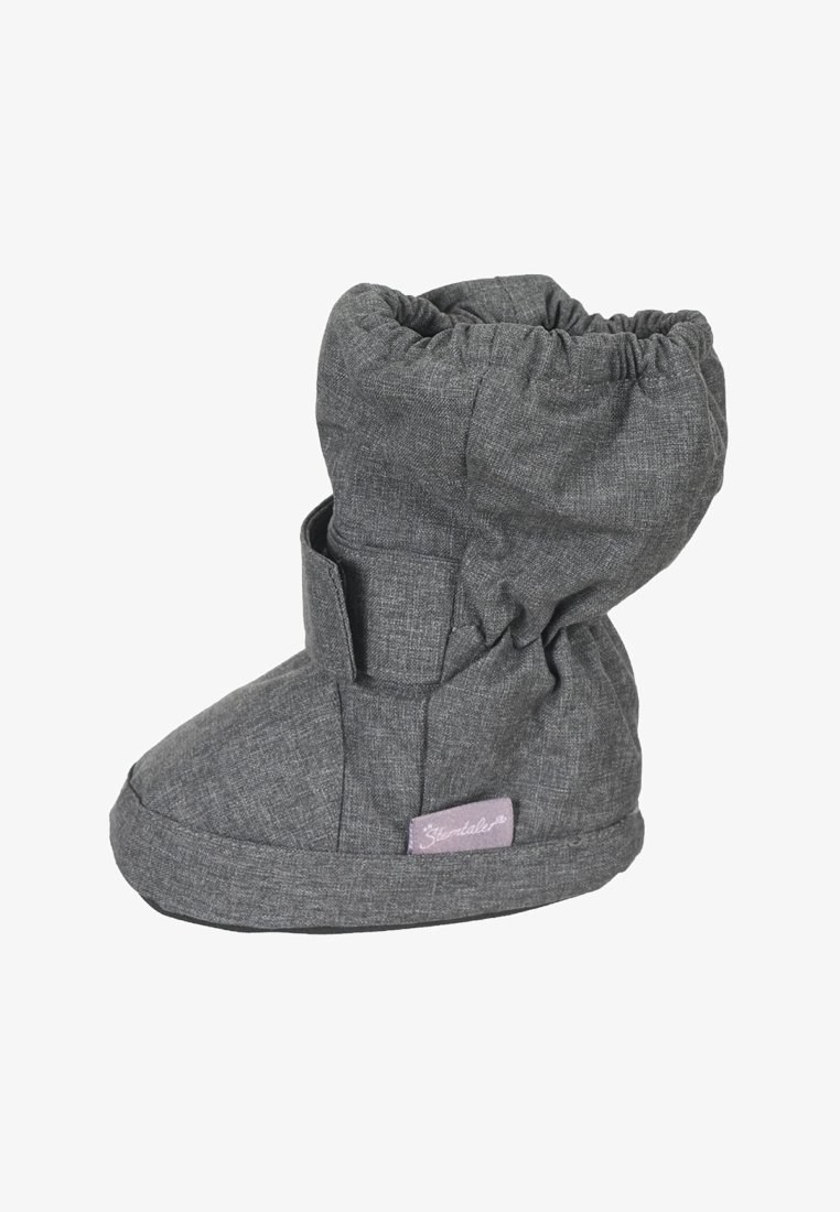 Sterntaler Krabbelschuh - anthracite mottled