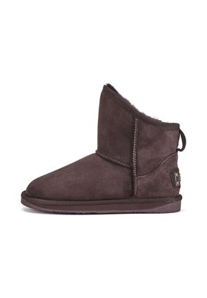 COSY XTRA SHORT - Winter boots - chocolate
