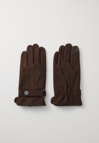 Calvin Klein RIVET GLOVES  - Rokavice - java brown