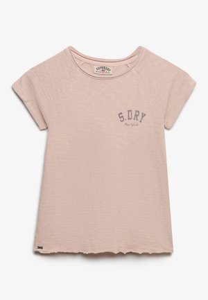 Superdry & Co, SUPERDRY & CO - Camiseta estampada - rose blush pink