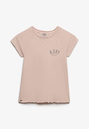 Superdry & Co, SUPERDRY & CO - Camiseta estampada - rose blush pink