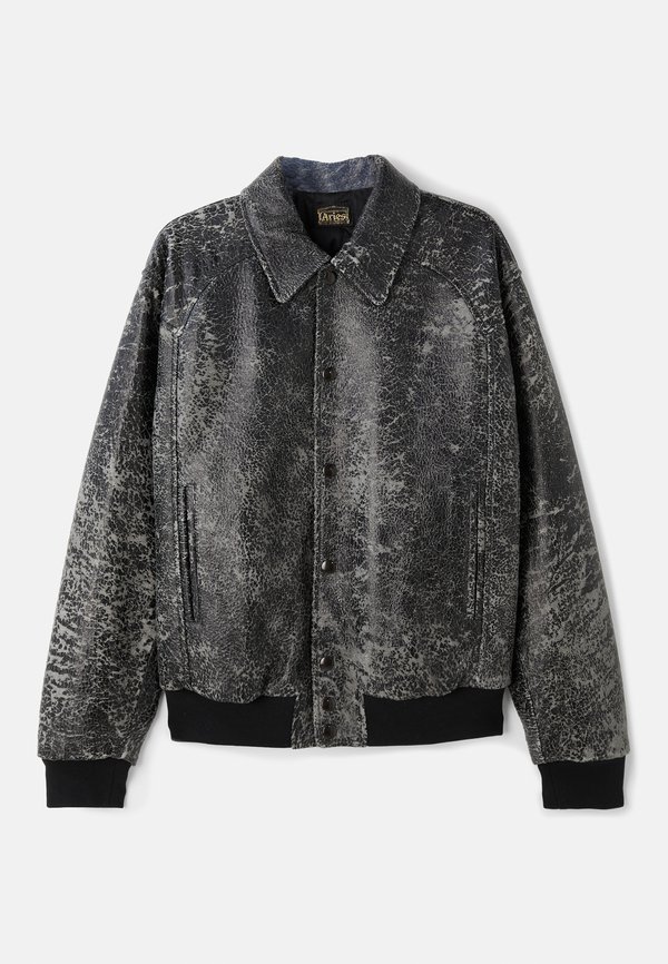 CRACKED JACKET - Leather jacket4