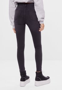 Bershka Jeggings - dark grey