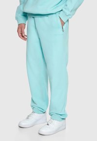 Dropsize BAZIX REPUBLIQ SUPER HEAVY BLANK JOGGER - Træningsbukser - tiffany