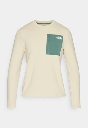 The North Face KECHA CREW - Langarmshirt - gravel/duck green