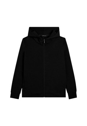 Sudadera con cremallera - black