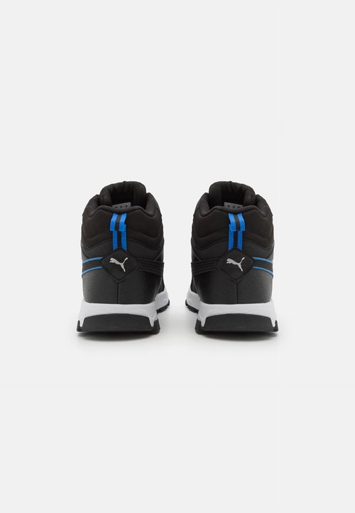 PUMA EVOLVE TRAIL JR - Mountain shoes - black/hyperlink blue — photo 3