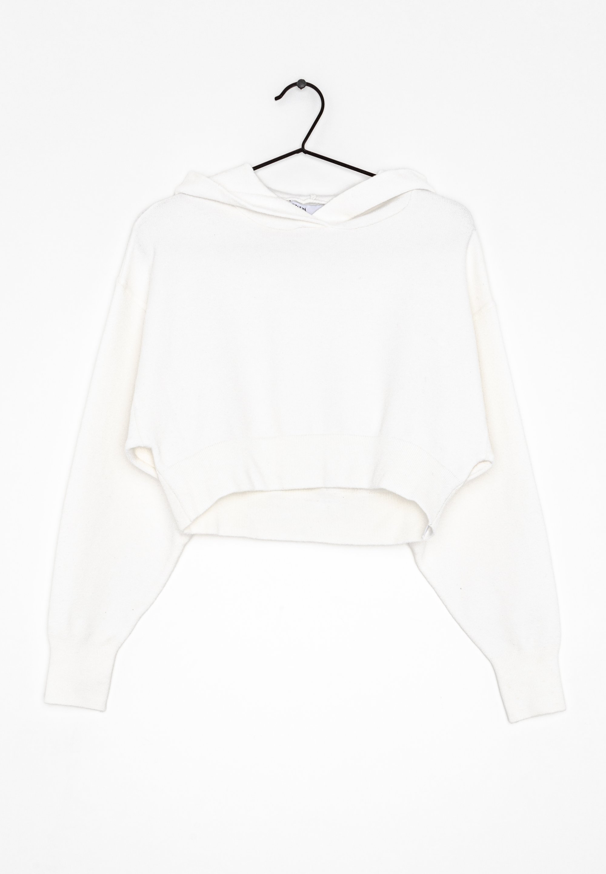 Zara Hoodie white/wit (Pre-owned)