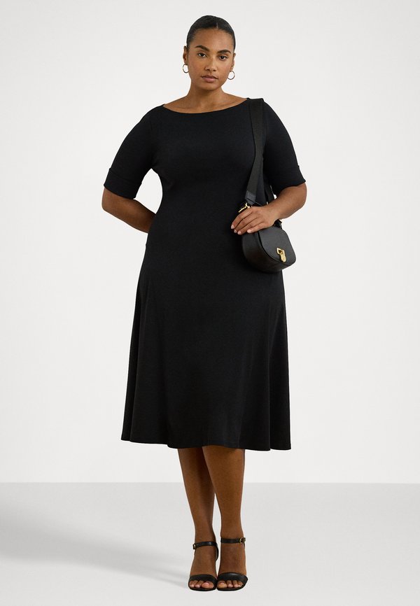STETCH BOTTON MIDI DRESS - Jersey dress4