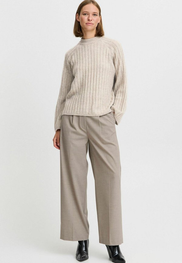 BYMARIANNE - Jumper - string melange2