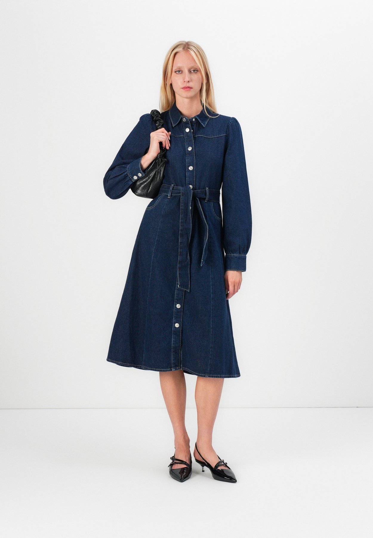 ONLKETTY LONG BELT DRESS