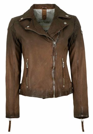 Gipsy by Mauritius GWKANDY - Lederjacke - coffee