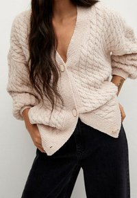 Mango Kardigan - stone