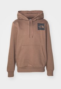 FINE HOODIE - Camisola - smokey brown