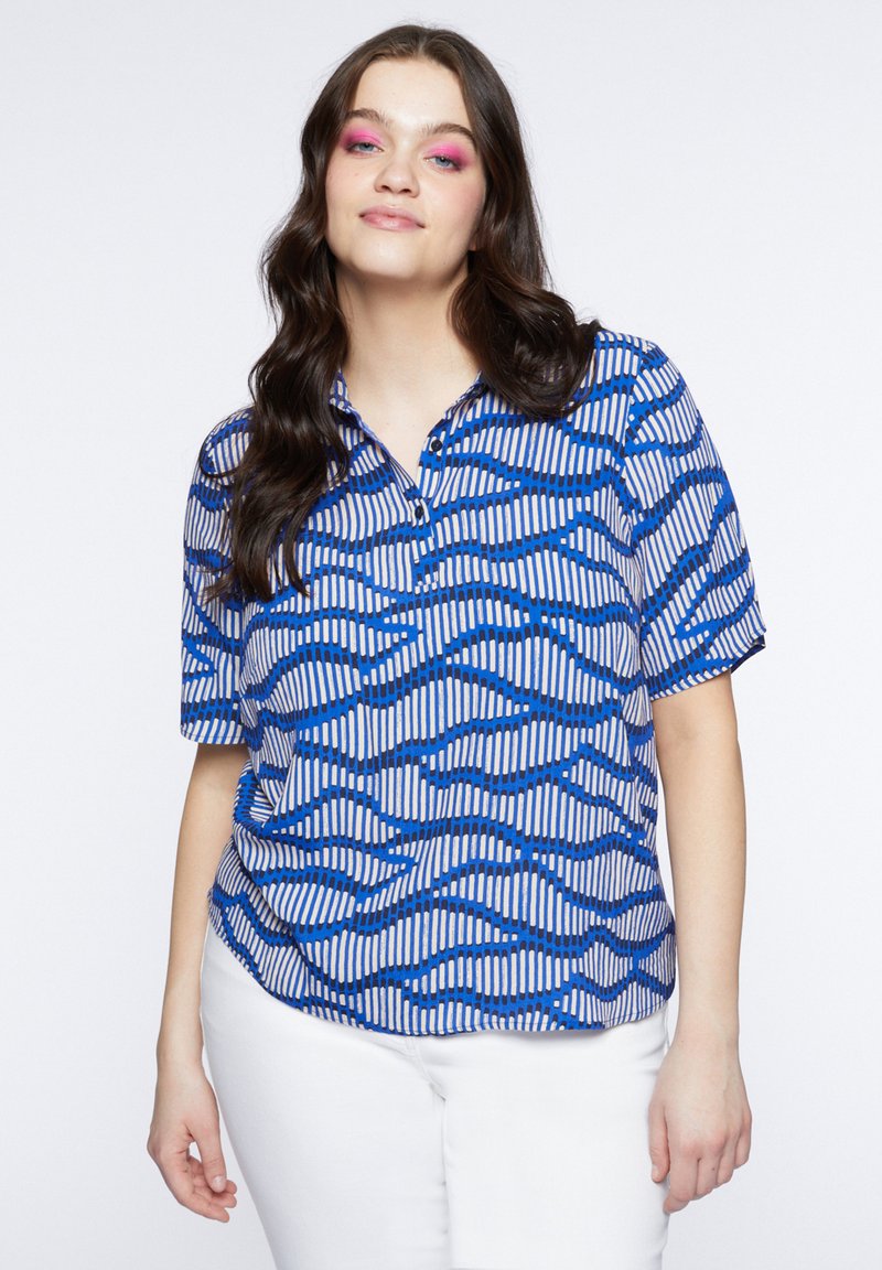 Fiorella Rubino Poloshirt blauw