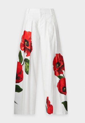 Alice + Olivia, BLAIRE PLEATED - Παντελόνι - white