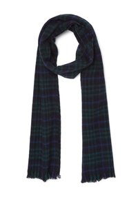 PIOMBO CHECKED - Sciarpa - black green