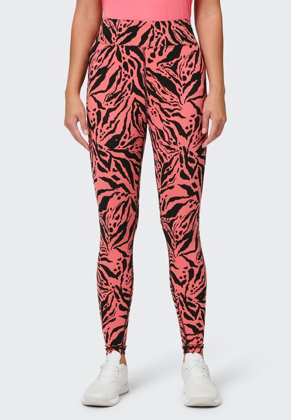 KEEVA - Leggings - Hosen - aop tiger bitter sweet