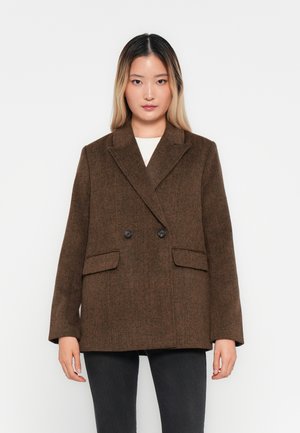 ONLJONNA BLAZER COAT - Krátky kabát - bison