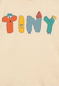 TINYCOTTONS PERFORMANCE TEE UNISEX - Camiseta estampada - vanilla