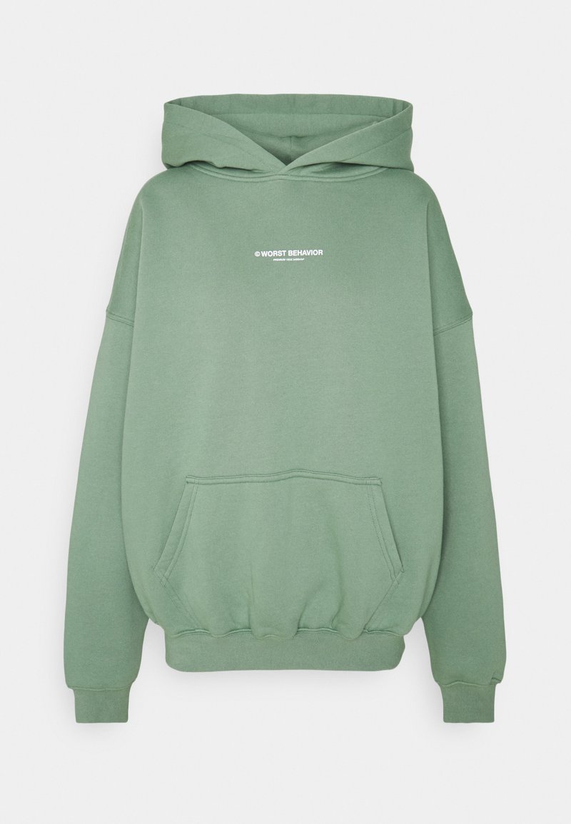 WRSTBHVR STUDIO HOODIE WASHED - Hoodie - soft green/green - Zalando.ie