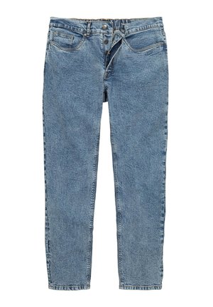 Men Plus, JEANS, 5-POCKET, TAPERED LOOSE FIT, 5-POCKET, BIS 72 - Vaqueros rectos - medium stone