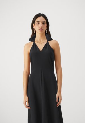 ARCHIVE COLLAR DRESS - Festklänning - black/white