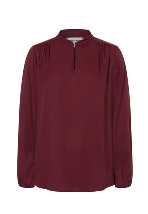 More & More, Bluse - pomegranate red