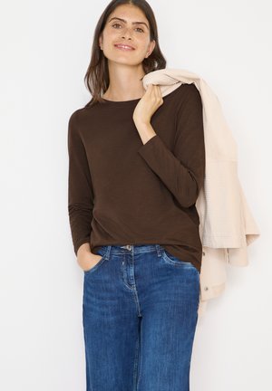 BASIC LANGARM - Longsleeve - braun