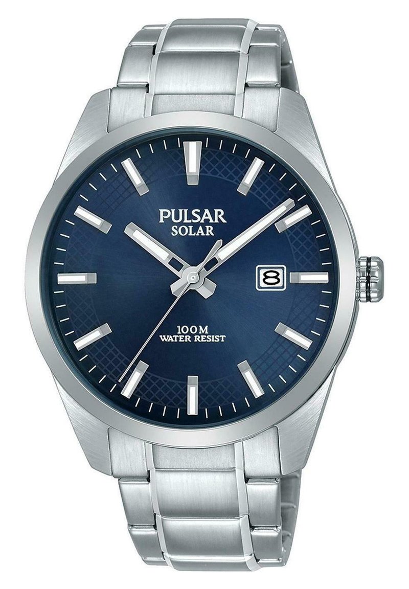 Herren Analoguhren | Pulsar SOLAR Uhr blau/silberfarben - GT97937 Herren Analoguhren | Pulsar SOLAR Uhr blau/silberfarben - GT97937