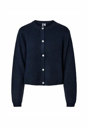 Pieces, PCSILLY LS O-NECK KNIT CARDIGAN NOOS BC - Gilet - maritime blue