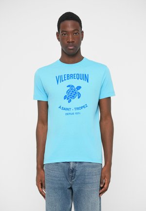 PORTISOL - Camiseta estampada - topaze bleue