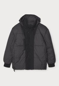 CONCEALED REVERSIBLE JACKET UNISEX - Jachetă cu puf - black