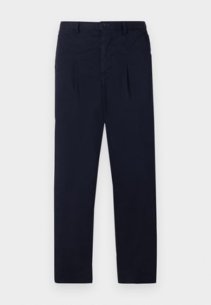 PS Paul Smith PLEATED TROUSER - Chinos - very dark navy