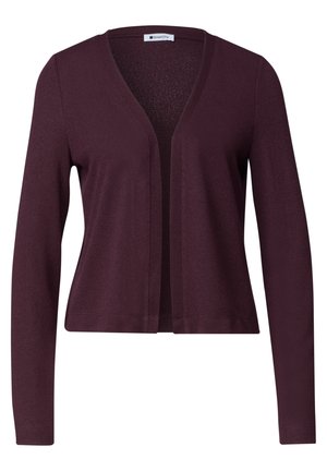 Street One, LANGARM JACKE IN OFFENER PASSFORM - Gilet - rustic rouge