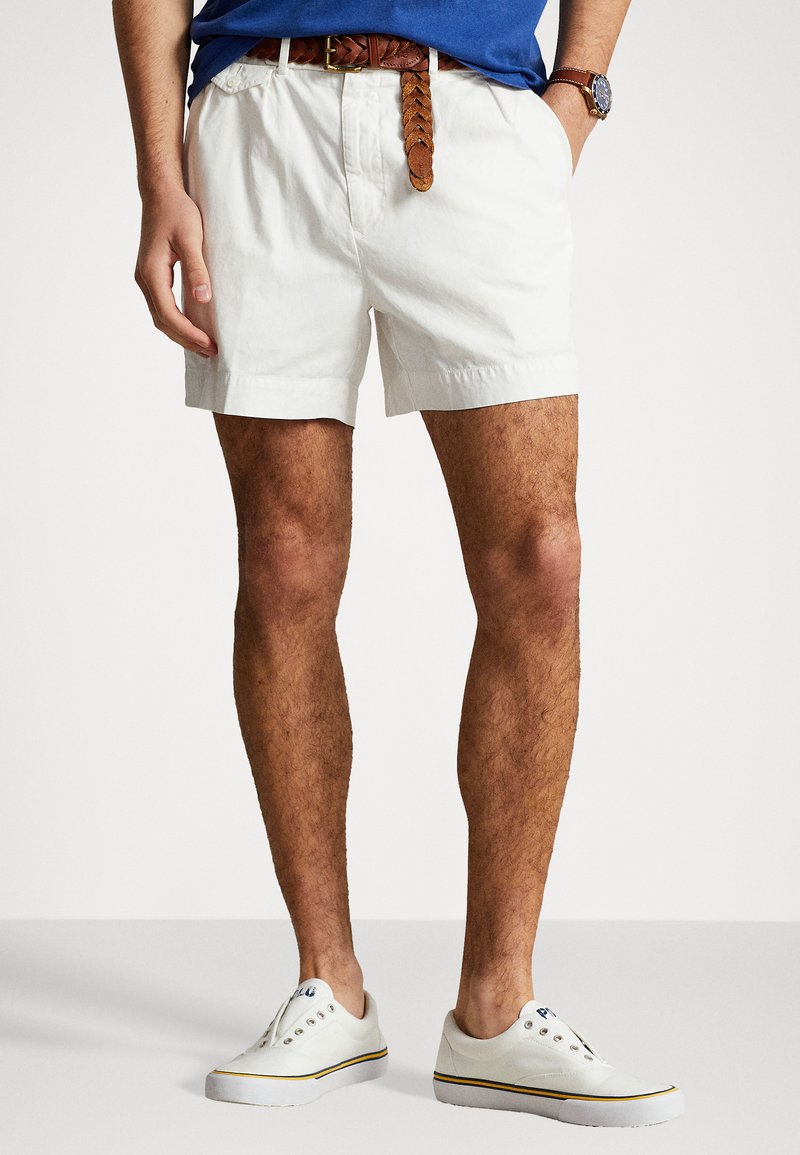 Polo Ralph Lauren - TENNIS PLEATED - Shorts - deckwash white, Forstørre